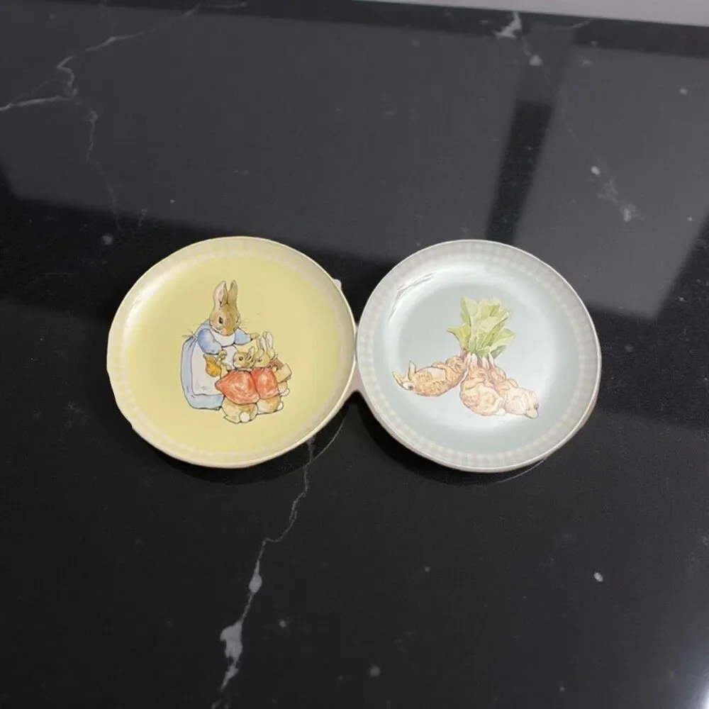 2 Pottery Barn Beatrix Potter Peter Rabbit Plates 9”